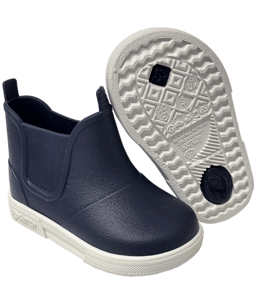 Stivaletti da pioggia BABY BEATLY di Boatilus, colore navy/white