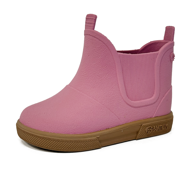 Stivaletti da pioggia BABY BEATLY di Boatilus, colore old pink/beige