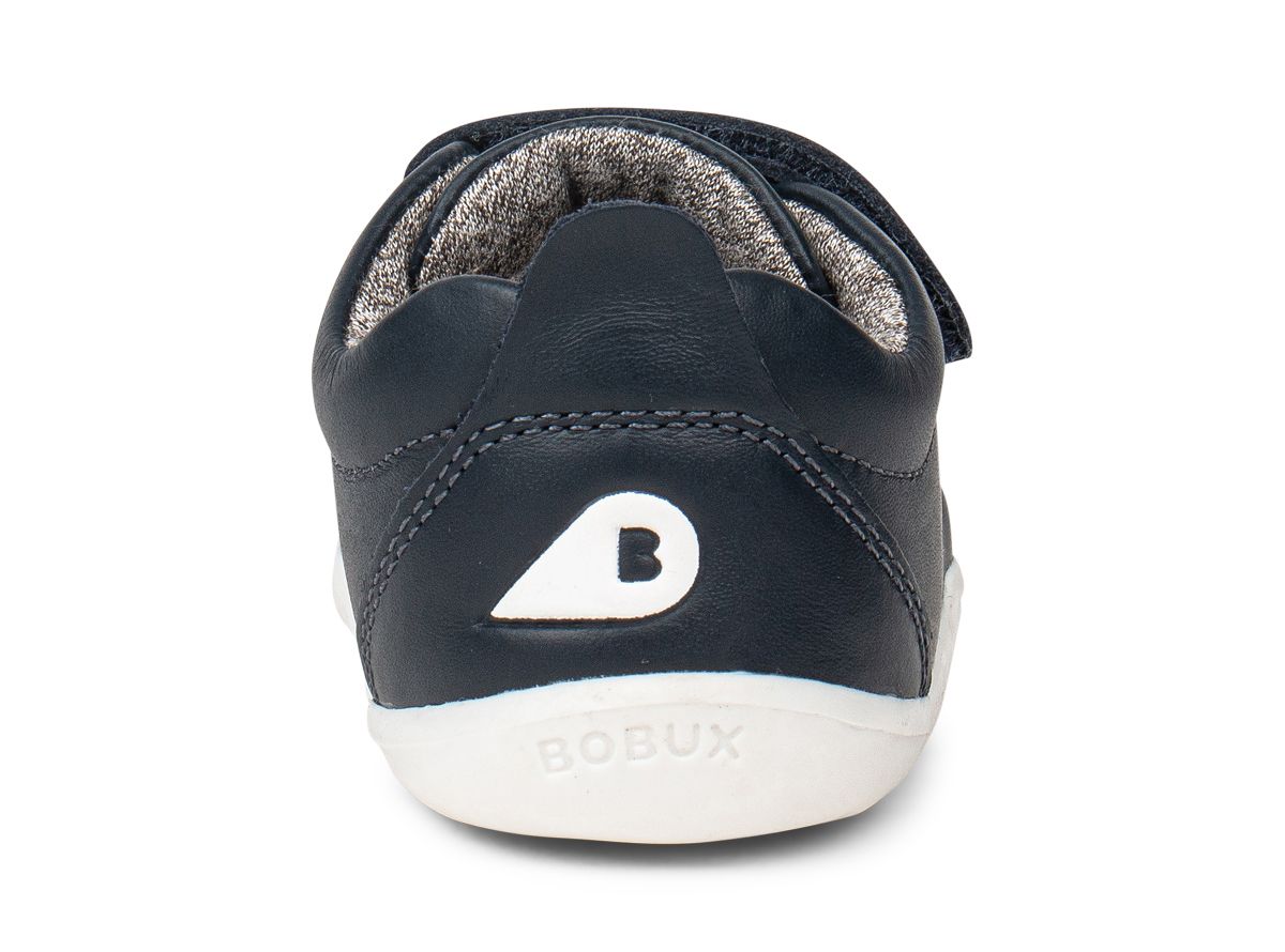 Bobux Step Up Grass Court scarpe in pelle primi passi, colore navy