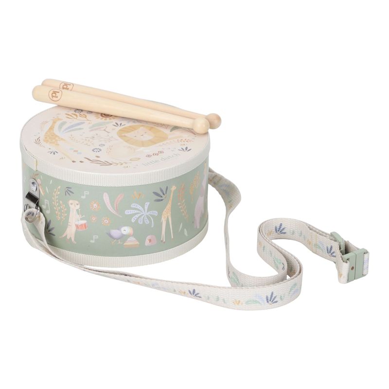 Tamburo musicale, collezione SAFARI FRIENDS, Little Dutch