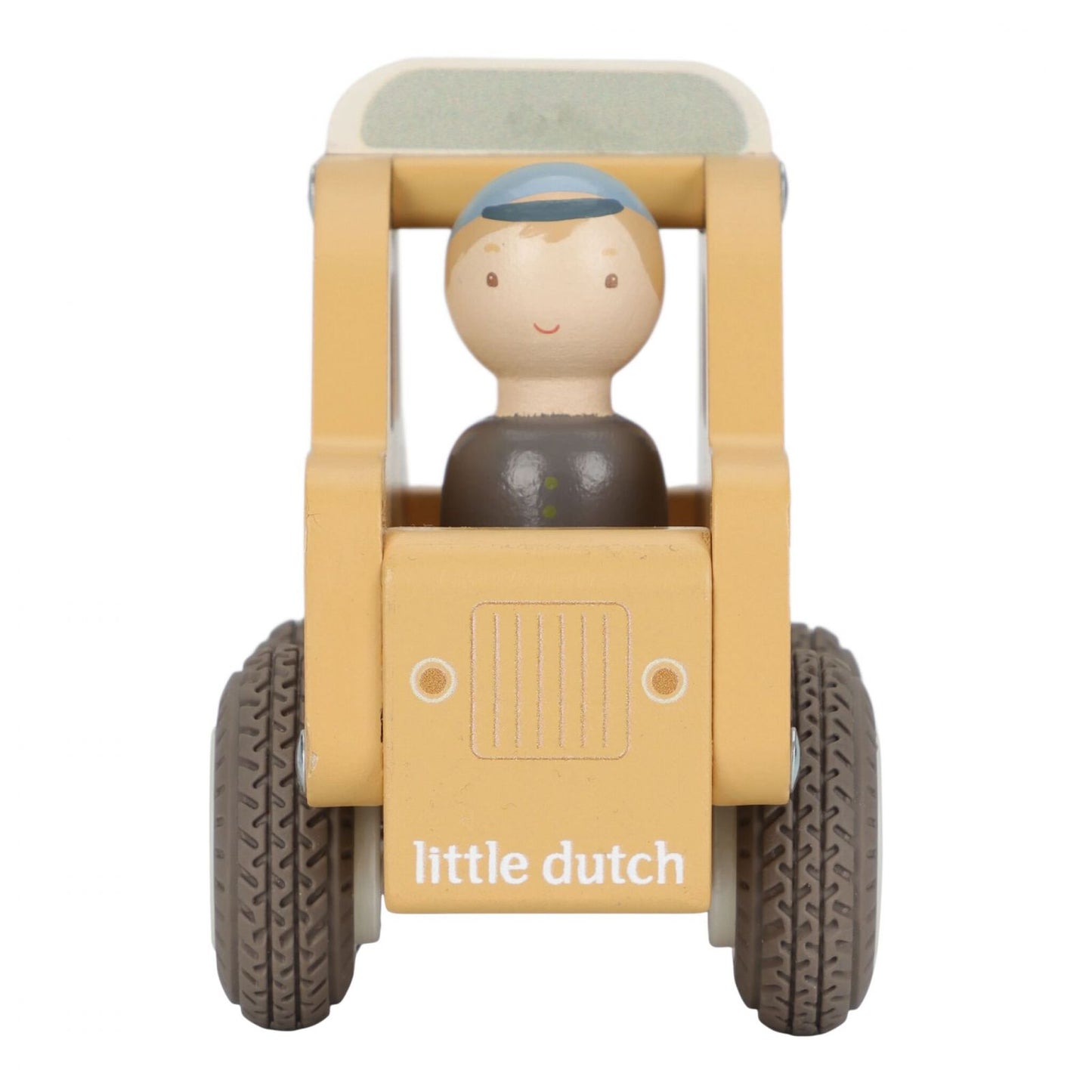 Taxi con personaggio in legno, Little Dutch