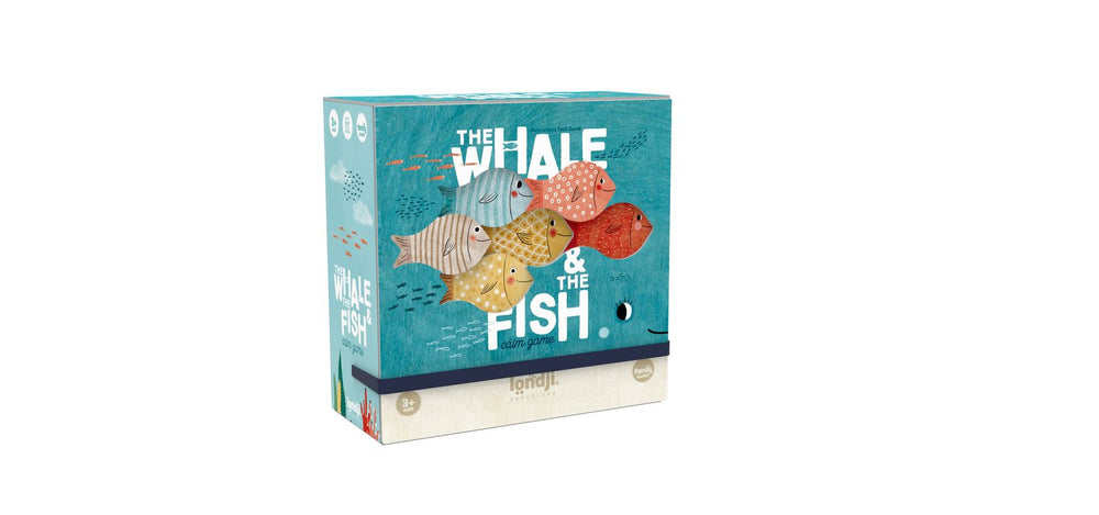 Londji, the Whale & the Fish, la Balena e il Pesce, gioco libero per creare, sperimentare e imparare