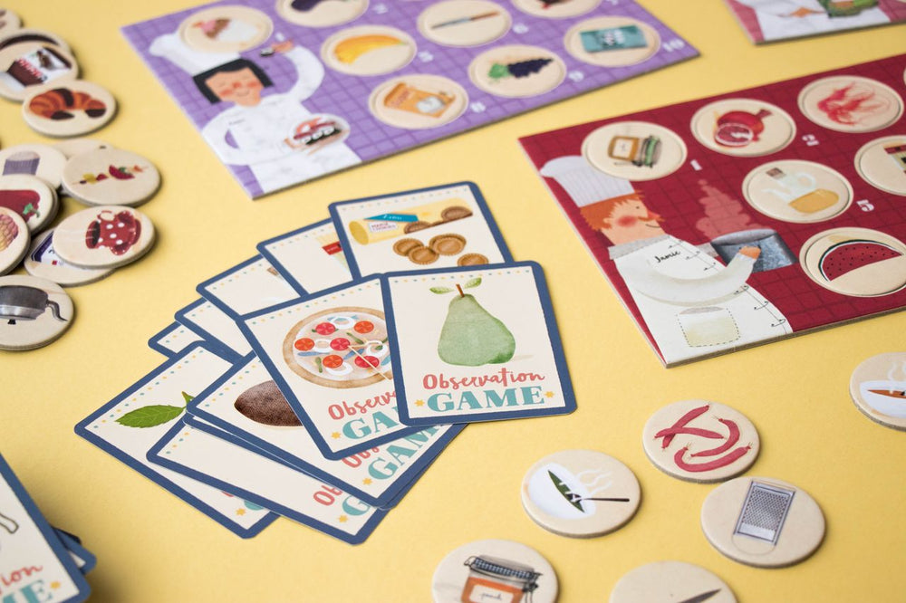 dettaglio carte menu e gettoni ingredienti Where is the cheese?