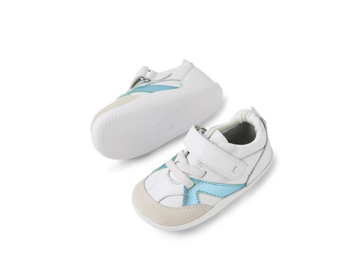 Bobux Xplorer CHASE, scarpe primi passi in pelle, colore JELLY MINT