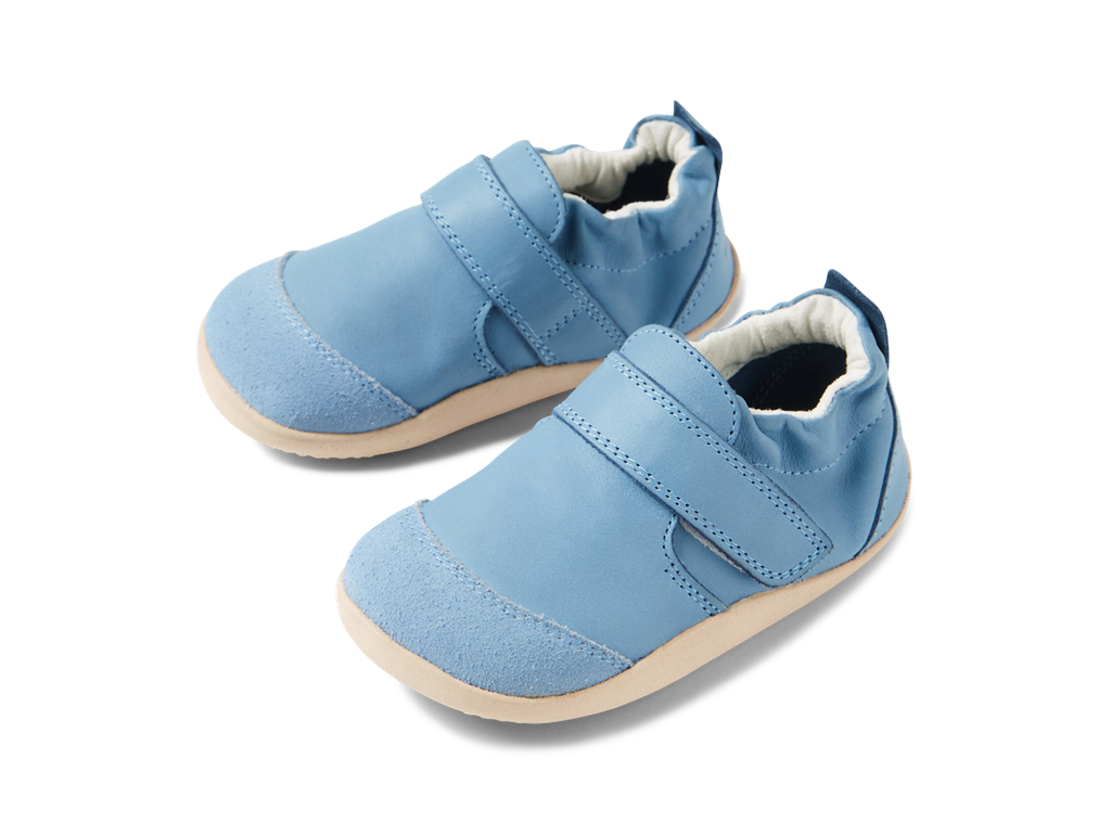 Bobux Xplorer Marvel, colore dusk blue scarpina morbida