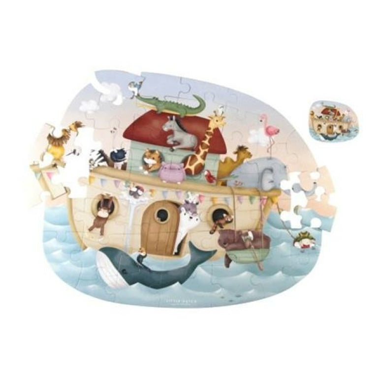 XL Puzzle Noah's Ark, puzzle tema Arca di Noè, Little Dutch