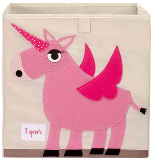 
                
                    Carica l&amp;#39;immagine nella Galleria, Contenitore per i giochi del bambino con disegnato un unicorno
                
            