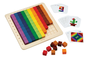 Counting cubes, Plan Toys