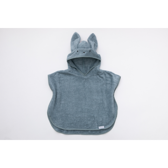 Accappatoio in spugna a Poncho, Bamboom