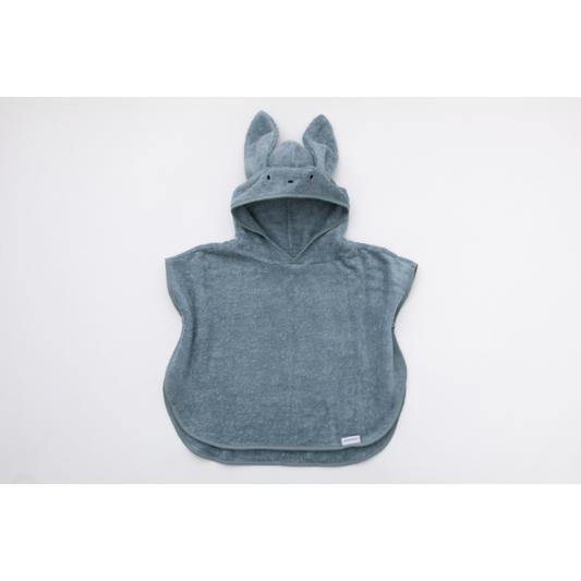 Accappatoio in spugna a Poncho, Bamboom