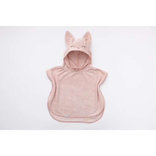 Accappatoio in spugna a Poncho, Bamboom