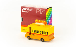 
                
                    Carica l&amp;#39;immagine nella Galleria, packaging in cartone del camioncino degli hot dogs e camioncino in prima fila
                
            