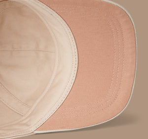 Cappello con visiera in cotone organico, Liewood, Danny cap, Peach/apple blossom