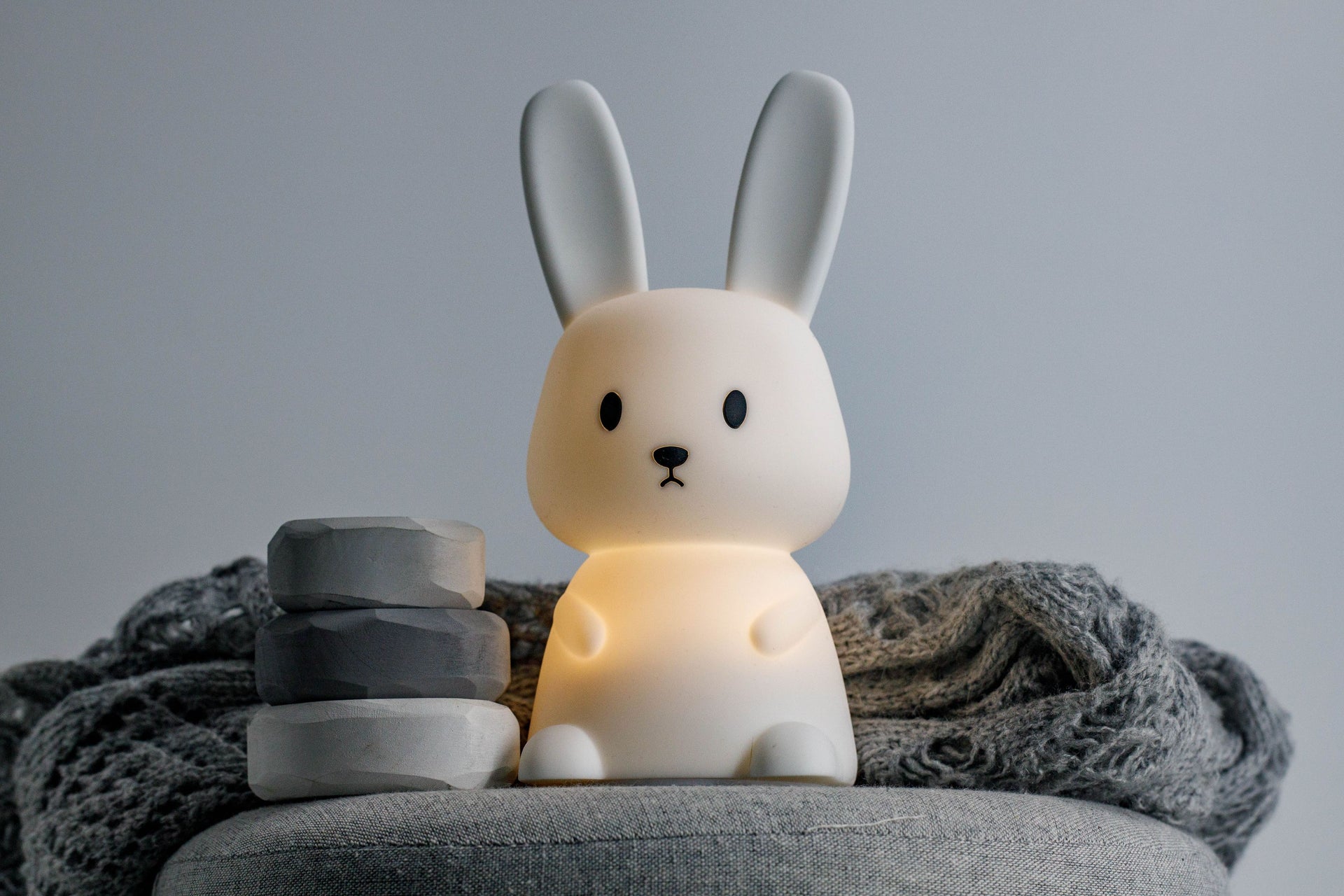 Bébé Douceur, Essen'Ciel Nomad Silicone Led Night Light 8 x 8 x H16 cm Bébé Douceur, Essen'Ciel Nomad Silicone Led Night Light 8 x 8 x H16 cm