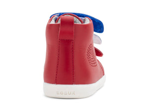 I Walk Hi Court Switch Red (blueberry+white), Bobux