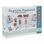Magnetic PlayBoard, Puzzle Magnetico Jim&Rosa, Little Dutch