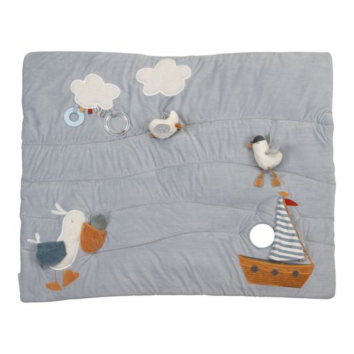 Tappeto morbido PlayPen Mat a tema Baia dei Marinai, Little Dutch