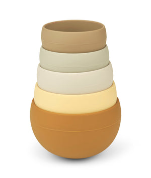 Giochi per il bagno impilabile in silicone, Liewood