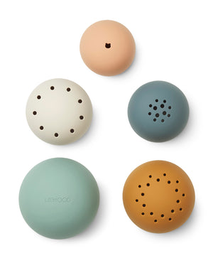 Giochi per il bagno impilabile in silicone, Liewood