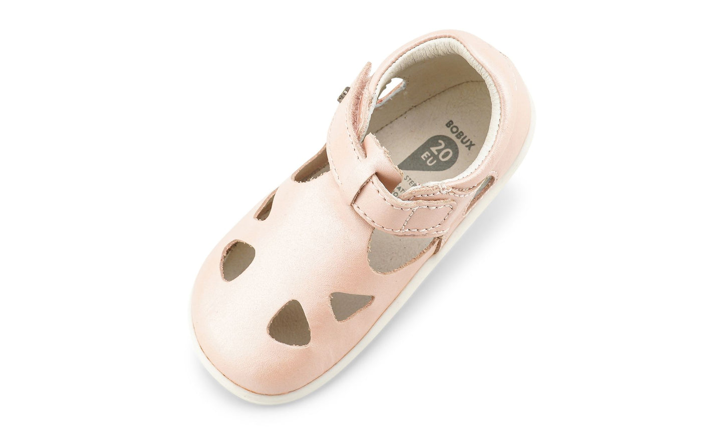 Bobux, sandalo per bambini, modello ZAP, colore seashell shimmer