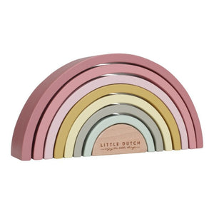 Arcobaleno impilabile in legno, Rainbow, Little Dutch