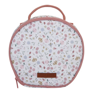 Beauty Case con trucchi in legno, Little Dutch. Set composto da beauty a tema fiori con manico in corda.