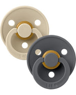 Set di due ciucci Bibs ciliegia vanilla/iron