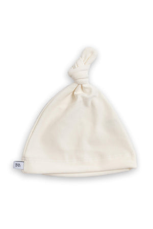 Cappellino neonato con nodo collezione Pure, Bamboom ha