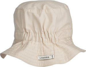 Cappello reversibile in cotone organico Sander Liewood - Stripe tuscany rose/sandy