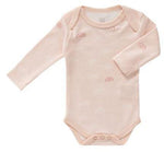 Body manica lunga Fresk baby arcobaleno rosa, cotone bio