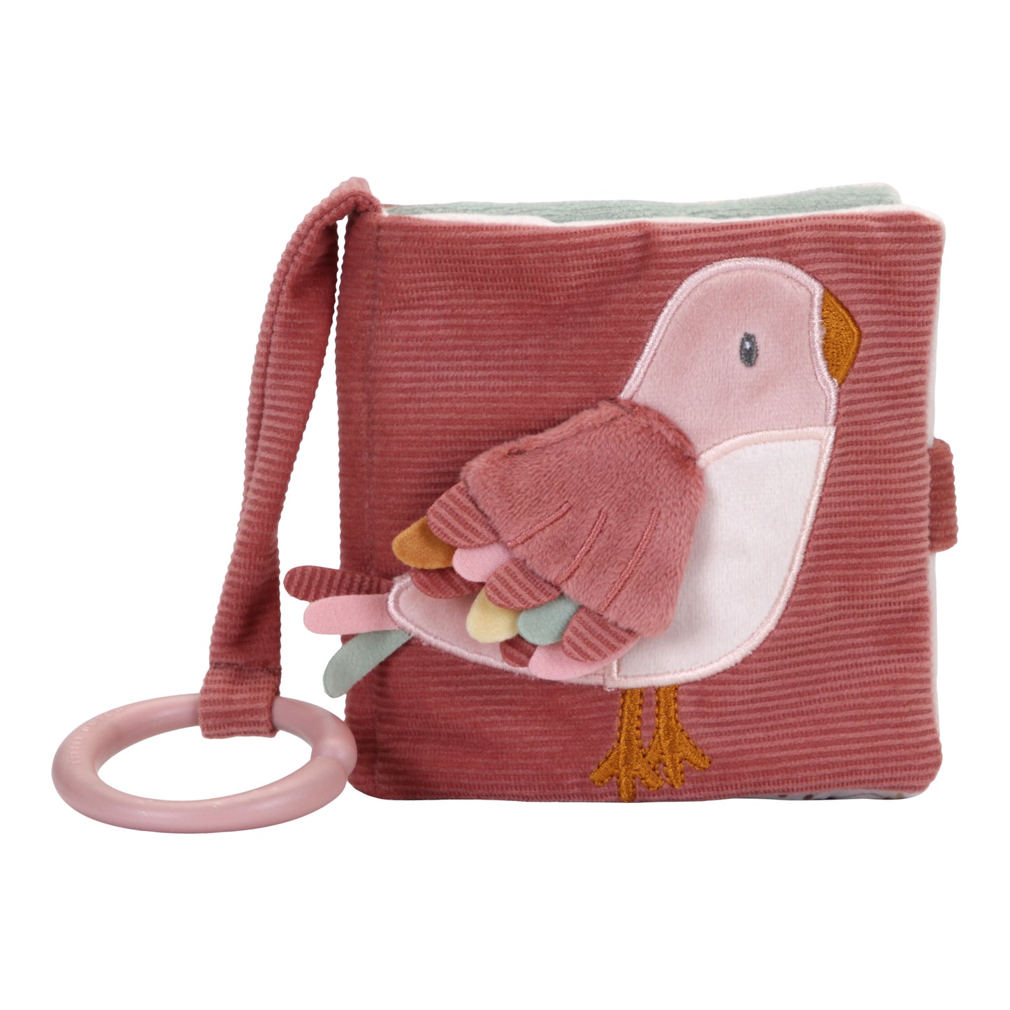 copertina libro morbido rosa collezione fairy garden