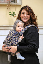 Marsupio Ergonomico regolabile Neko Switch Baby size "Kydonya Elegance"