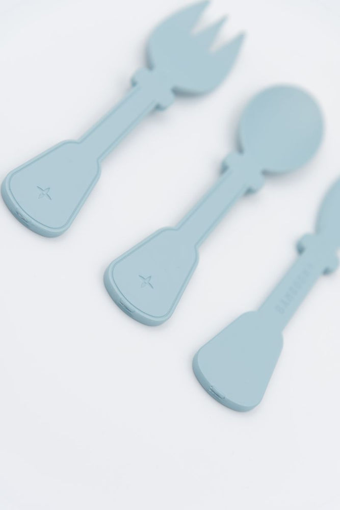 Set posate (forchetta, coltello, cucchiaio), Bamboom