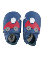 Bobux babbucce Soft Sole Macchinina Racer navy, Retro Collection