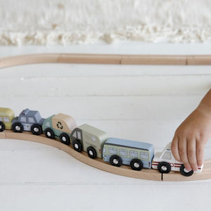 Railway Extension-Vehicles Set, Set veicoli Railway Collection, Little Dutch