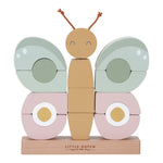 Stacker Butterfly, gioco impilabile a tema farfalla in legno, Little Dutch