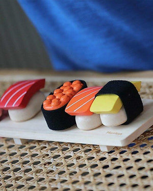 
                
                    Carica l&amp;#39;immagine nella Galleria, Sushi Set in legno, Plan Toys
                
            