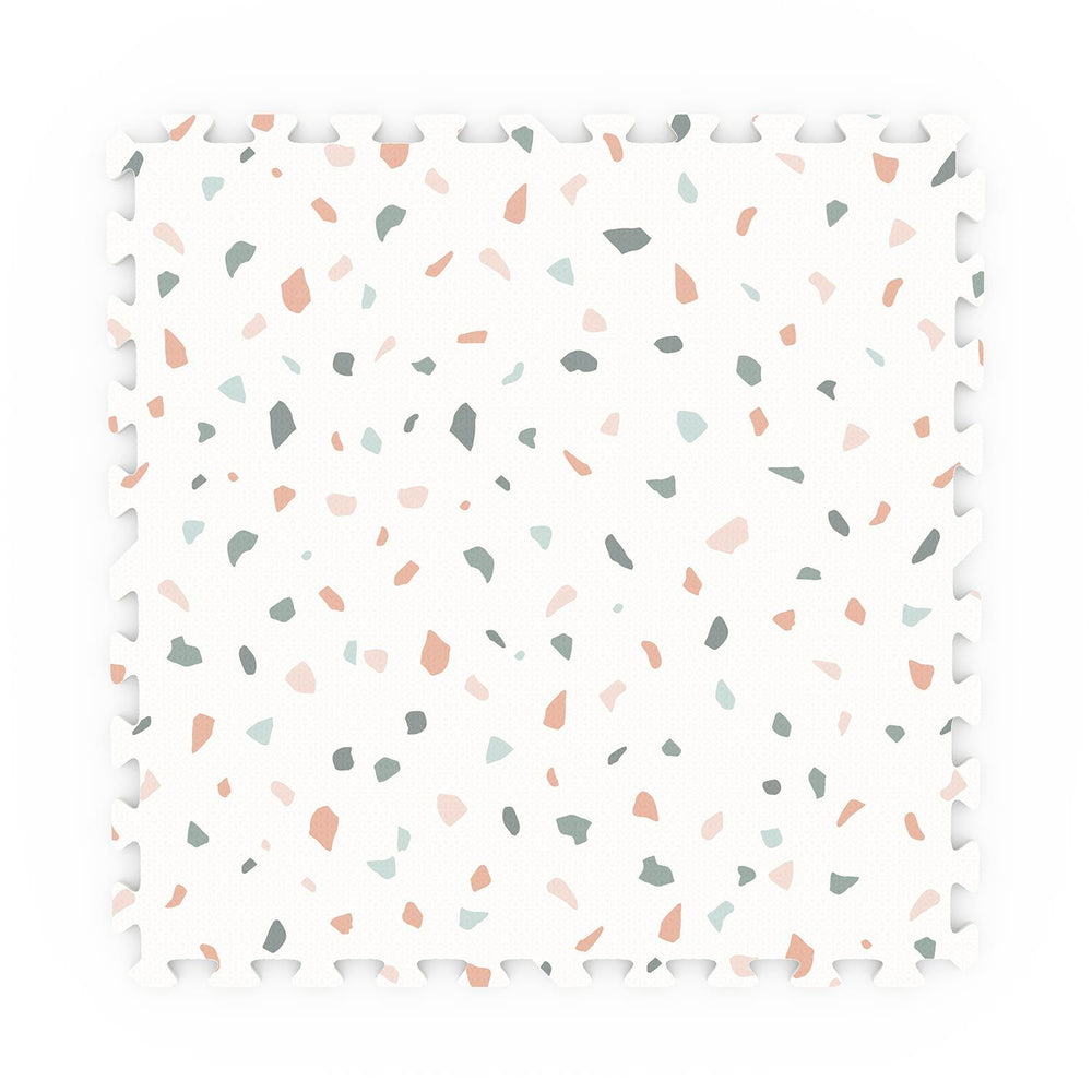 lato posteriore con coriandoli colorati