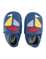 Bobux babbucce Soft Sole Yacht Navy, Retro Collection